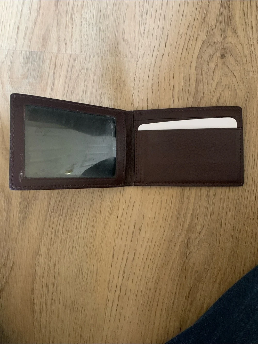 Coach Signature Canvas Card Holder in Brown/Tan